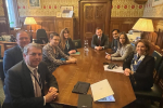 MP at meeting with the Chancellor