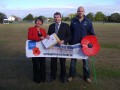 Gareth Johnson MP presents cheque to British Legion